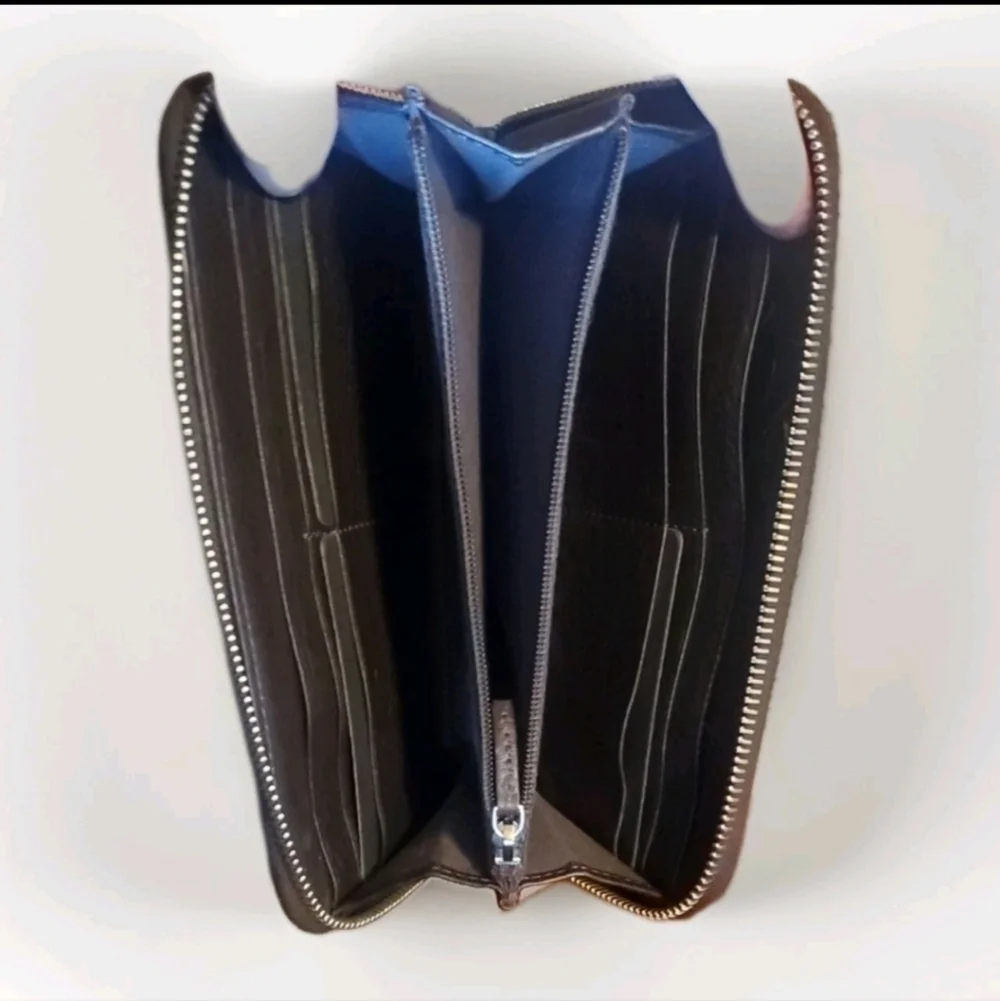 Fendi Zucca Long Zip Around Wallet Clutch - Picture 3 of 8